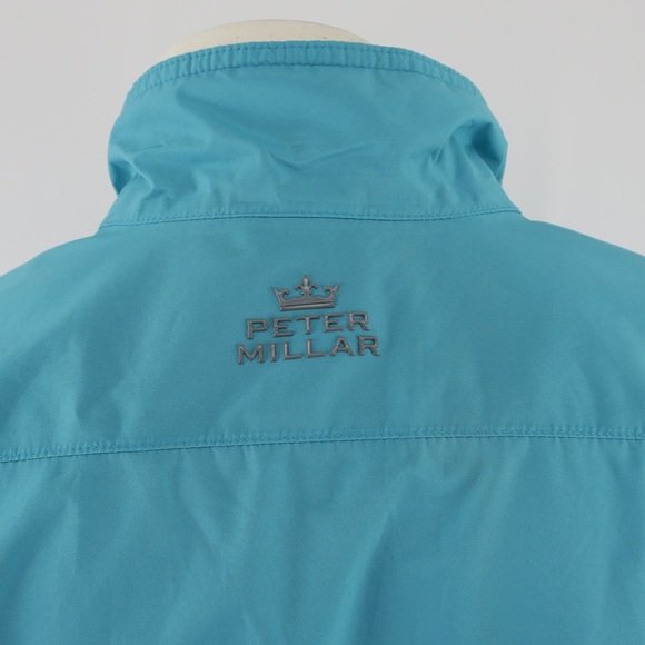 Peter Millar Element 4 Water Full Zip Jacket Mens Large Green Miami Dolphins - Picture 8 of 10